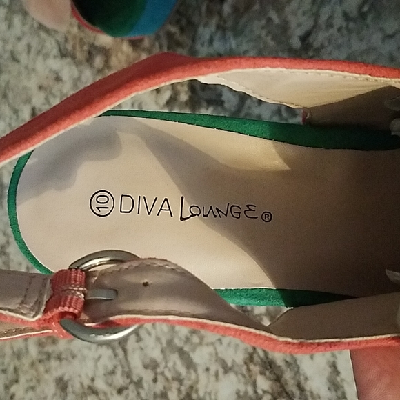 Divas Lounge Multi Colored Stilettos - Picture 3 of 4